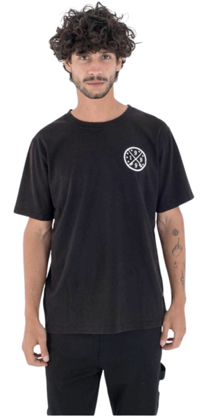 2026 Hurley Mens Sider BP Short Sleeve Tee MTSEU00025 - Black